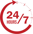  24hours/7days <span class="d-block">Support</span>