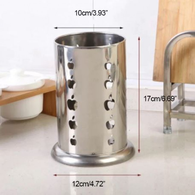 Stainless Steel Spoon Holder - Tableware Knife Fork Spoon Organizer ...