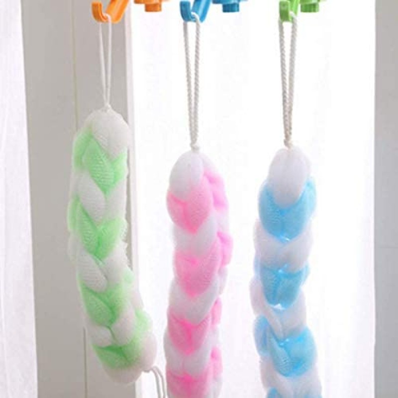 Long Loofah Sponge Bath Belt For Body Care Shower