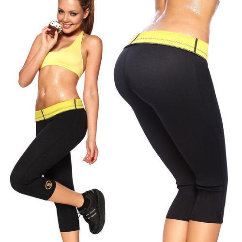 Sauna Leggings for Women Sweat Pants High Waist Compression Slimming Hot  Thermo Workout Training Capris Body Shaper - AliExpress