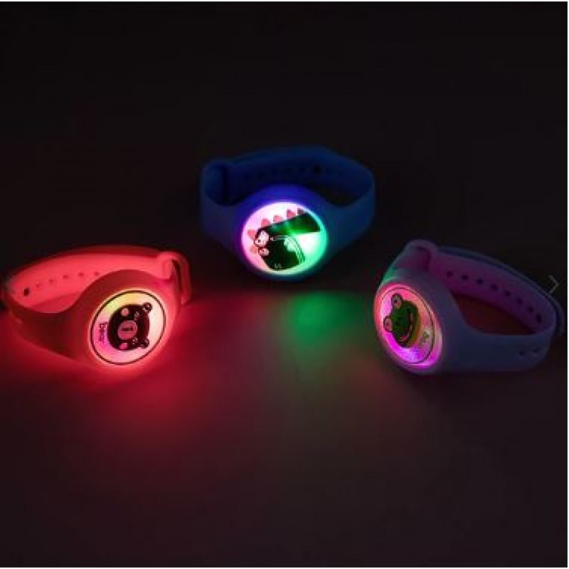 Super Shield Mosquito Repellent Watch Band Ultrasonic And Electronic - Color: BASIC BLACK main image 1