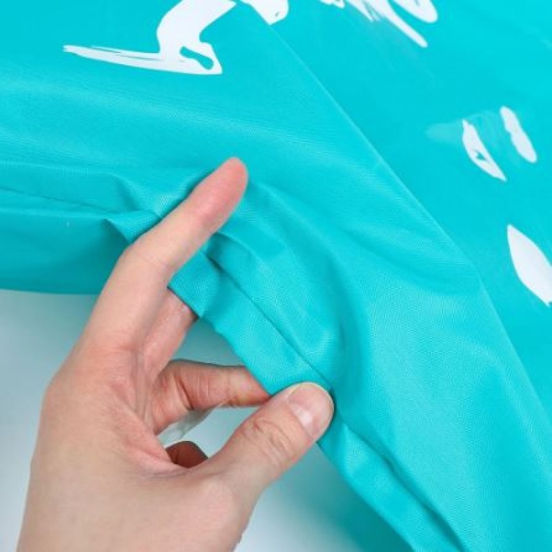 Smile Shape Nylon Laundry Bag, Travel Storage Pouch Machine Washable Dirty Clothes Organizer Wash Drawstring Bag