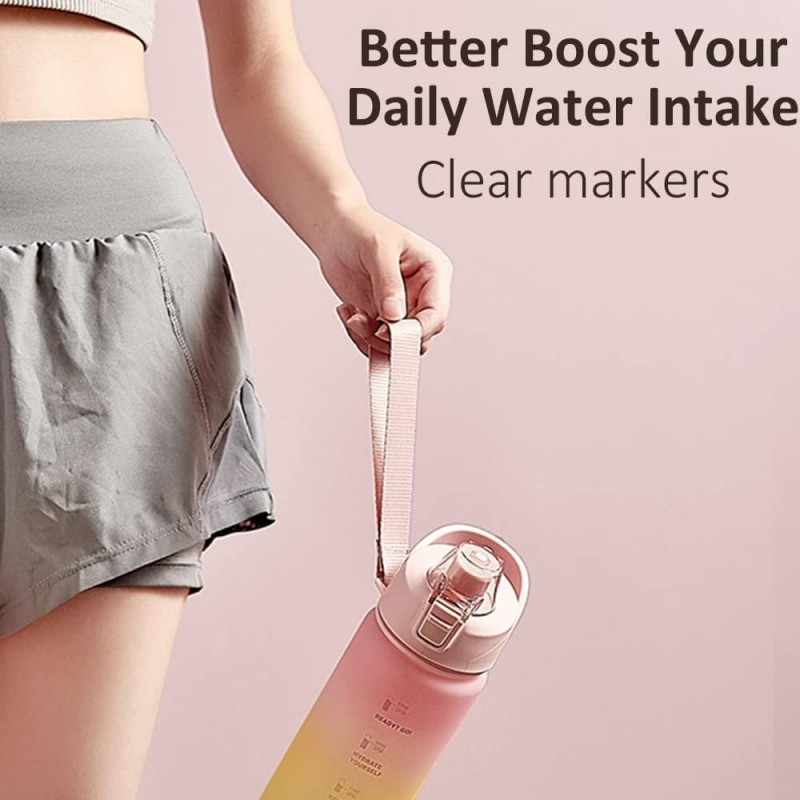 Sports Water Bottle with Time Marker - NY-Store 