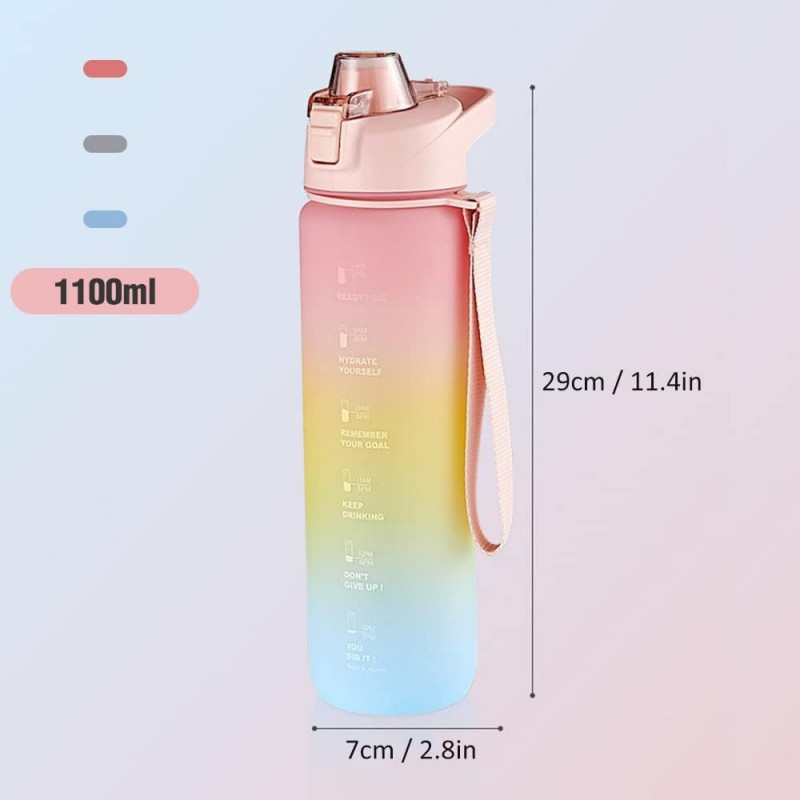 Sports Water Bottle with Time Marker - NY-Store 