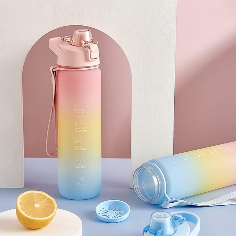 Sports Water Bottle with Time Marker - NY-Store 