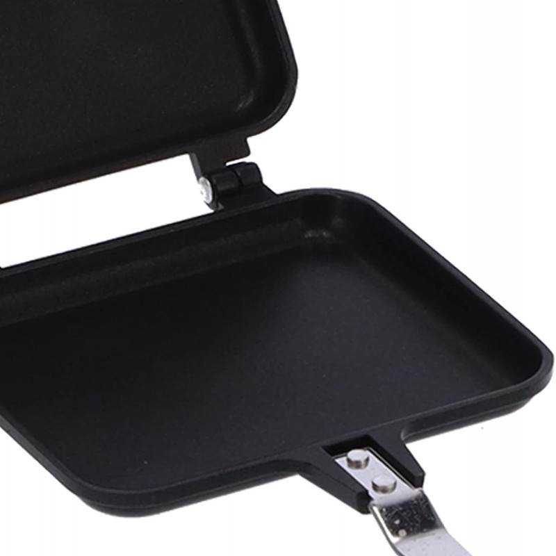 Nonstick Double-Sided Breakfast Frying Pan, Frying Pan for Toaster Breakfast Omelette