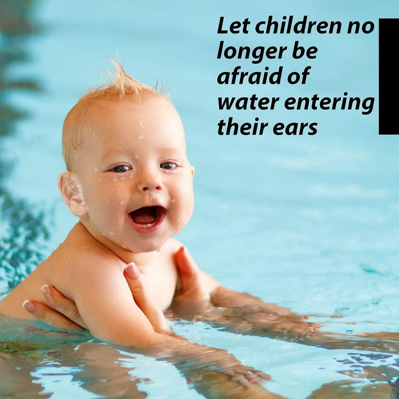 30pcs Baby Waterproof Ear Patch Stickers Ear Protector Swimming Bath Shampoo