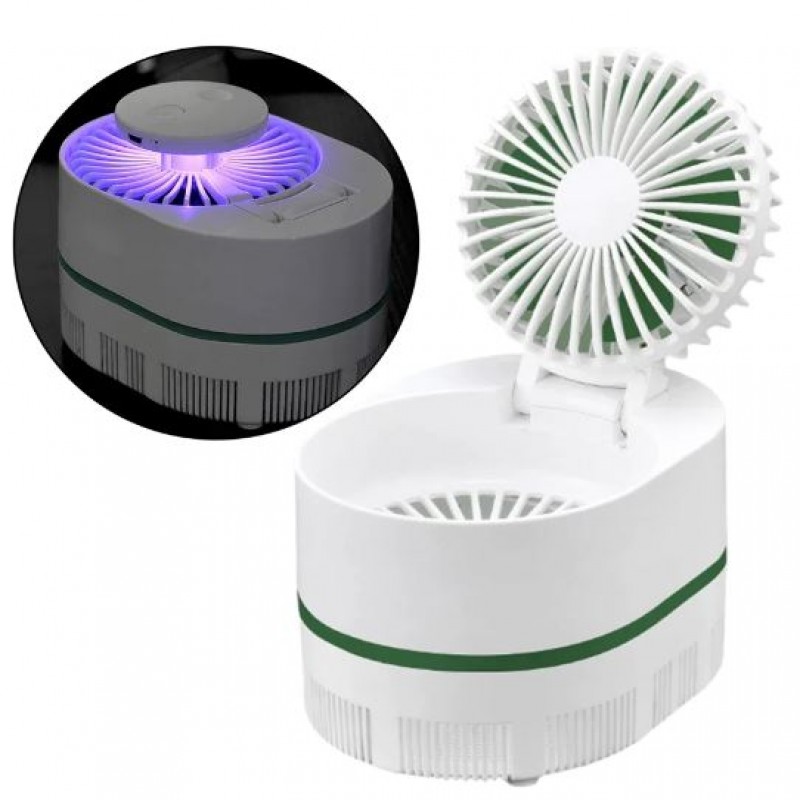 3 In1 Mosquito Zapper & Desk Mini Fan & Night Light - NY-Store 