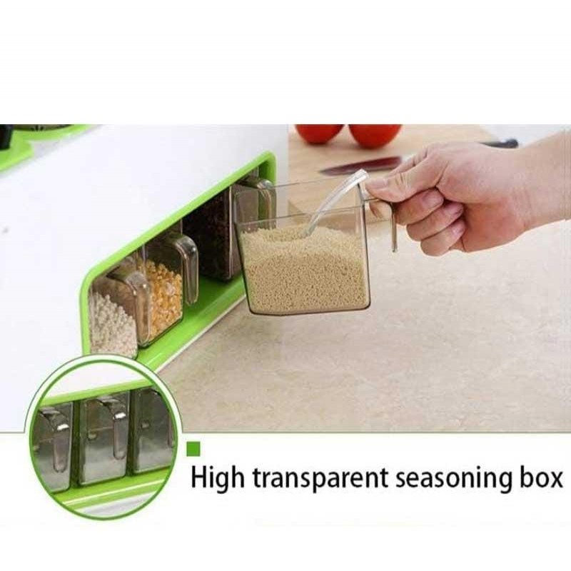 Kitchen Utensils Combination Condiment Storage Box Rack - NY-Store 