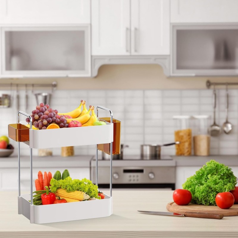 Double Layer Space Saving Desktop Storage Organizer - NY-Store 