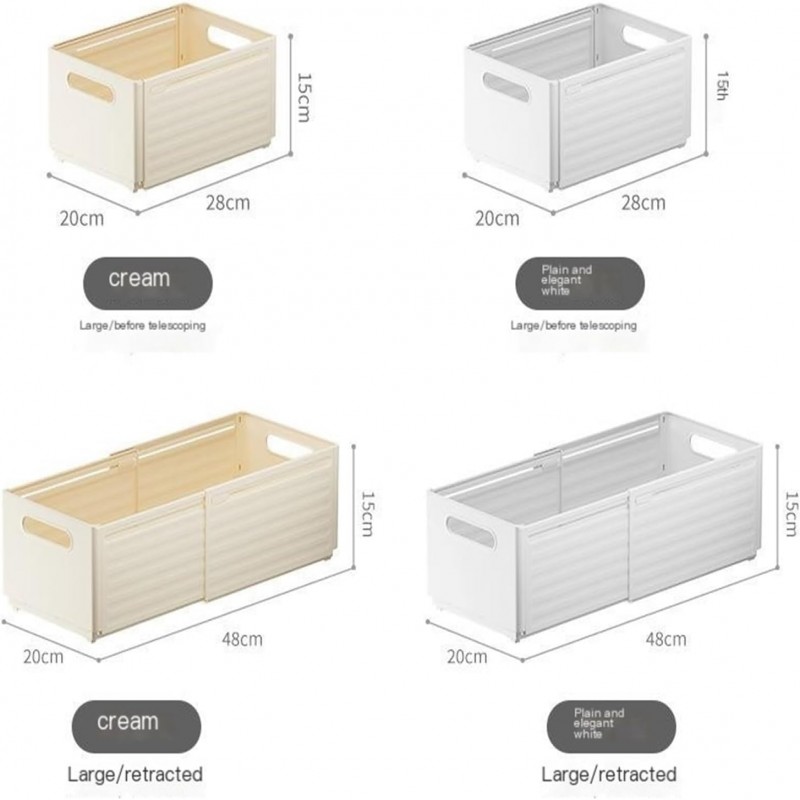 1pc Multifunctional Storage Box, Pull-out Type Storage Basket, Kitchen Accessories, Wardrobe Organizer, Home Organization And Storage Supplies