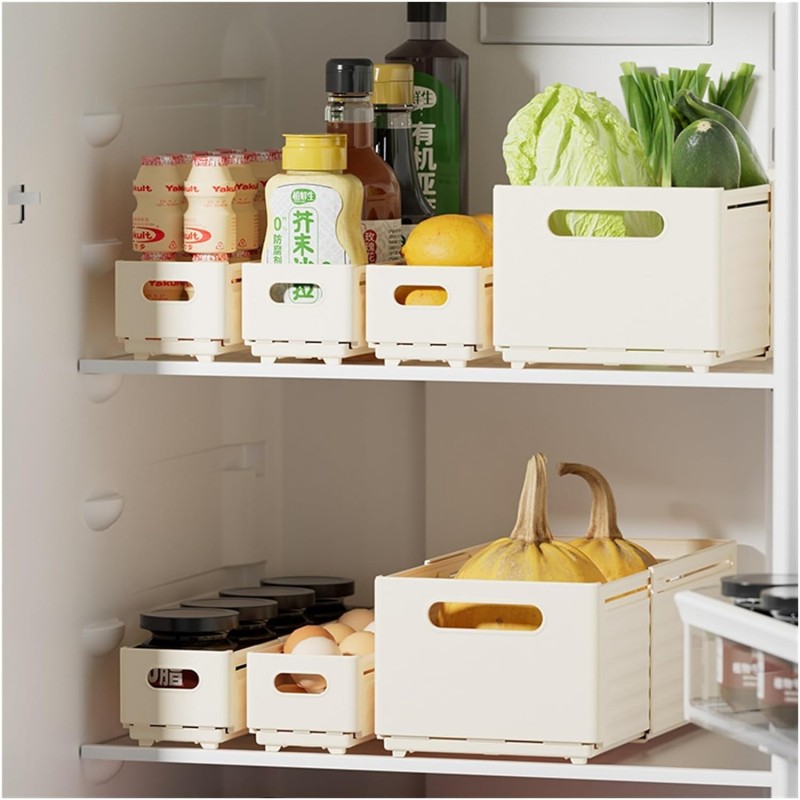 1pc Multifunctional Storage Box, Pull-out Type Storage Basket, Kitchen Accessories, Wardrobe Organizer, Home Organization And Storage Supplies