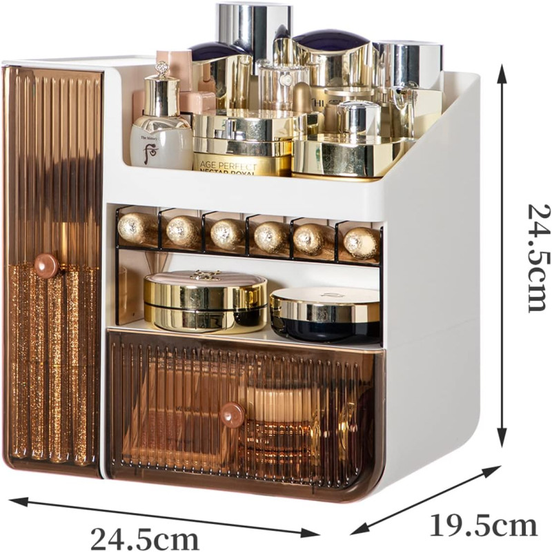 Transparent And Visible Cosmetic Organizer, Makeup Storage Organizer
