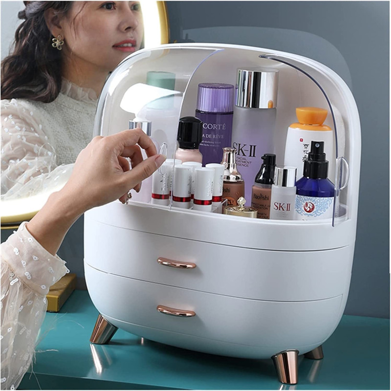 Large Capacity Multi Compartment Cosmetic Storage Organizer - NY-Store