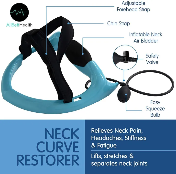 Neck Exerciser - Posture Neck Exercising Cervical Spine Hydrator Pump