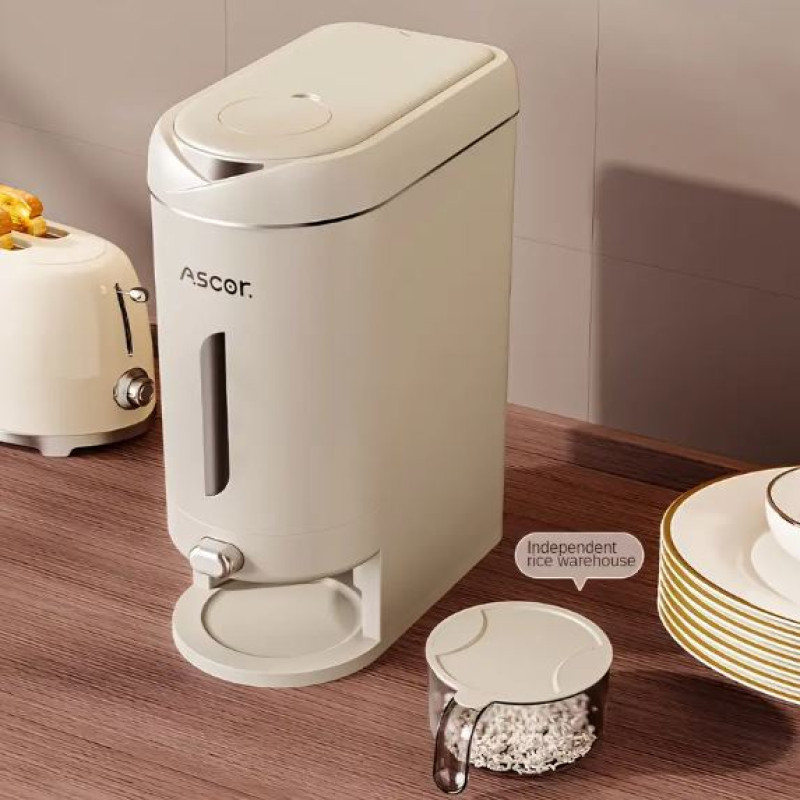 10kg Large Capacity Automatic Rice Dispenser - Multi-Function Kitchen ...