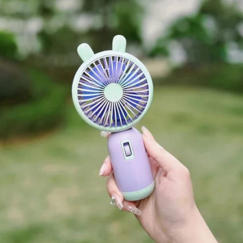 Bunny Ears Mini Handheld Portable Fan