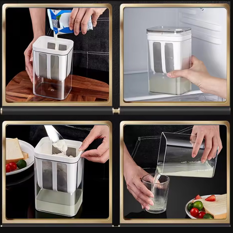 Multi-Purpose 1100ML Greek Yogurt Maker and Beverage Strainer