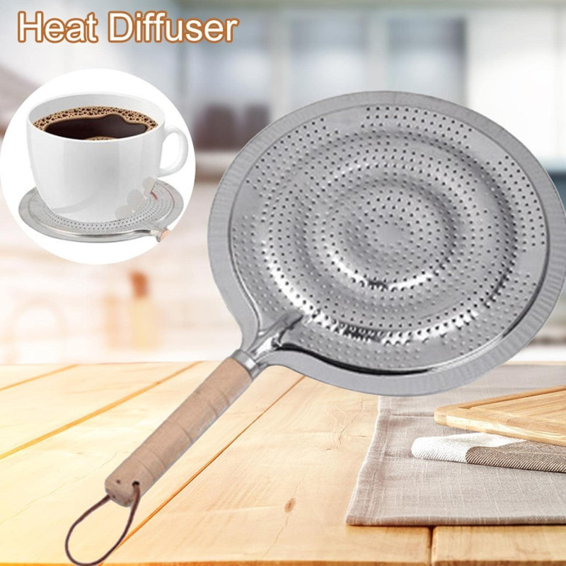 Simmer Ring - Heat Diffuser Reducer Flame Guard Simmer Plate, Slow Cook Ring Heat Reducer