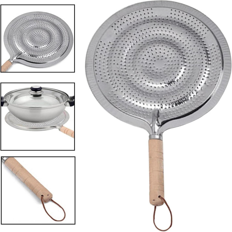 Simmer Ring - Heat Diffuser Reducer Flame Guard Simmer Plate, Slow Cook Ring Heat Reducer