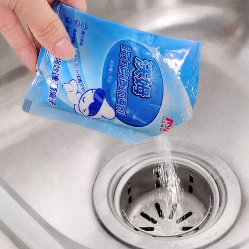 Sink and Drain Cleaner Powder Kitchen Toilet Dredge Agent NY Store