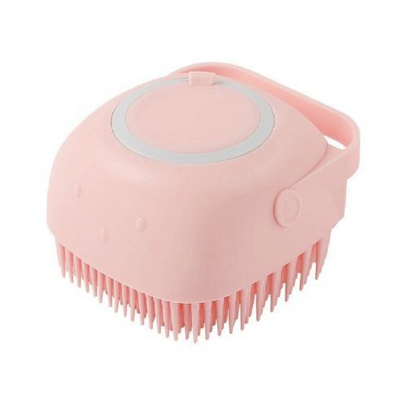 Pack of 2 Silicon Massage Bath Brush, Silicon Wash Scrubber, Cleaner & Massager