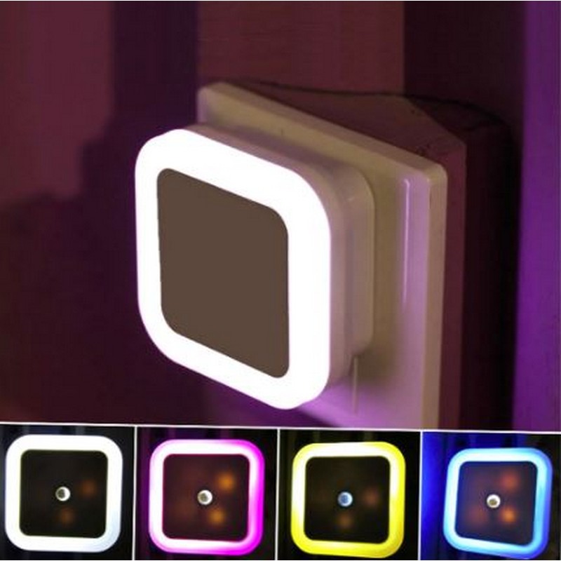 Mini Night Lights Automatic Sensor LED Night Light Lamps - Mini Sensor Night Light Square