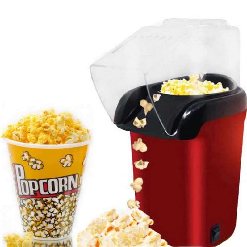 Popcorn Maker Portable Kids Oil Free Popcorn Maker | Hot Air Popping | Popcorn Maker for Kids