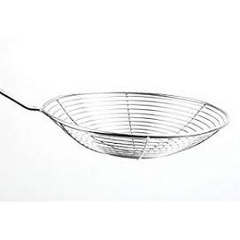 Buy deep frying strainer spoon mesh net strainer ladle long handle at