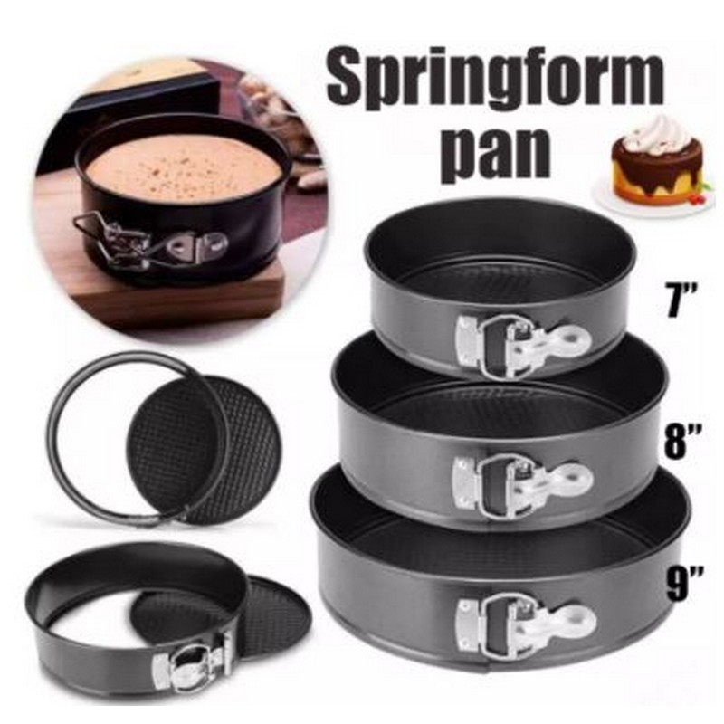3pc Non-Stick Premium Springform Pan Set