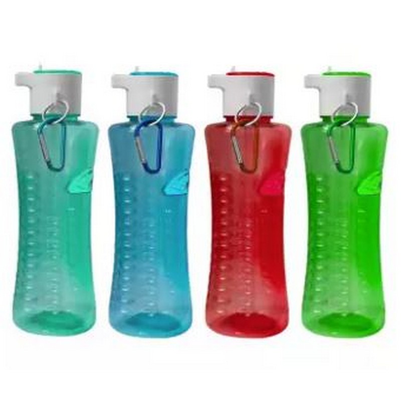Water Bottle Plastic Bottle Robot Kids Bottle With Straw Lid 700 Ml