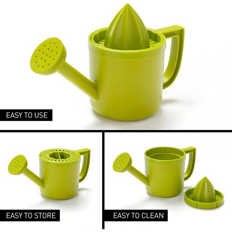 Watering CanShaped Juicer Manual Hand Juicer with Flip Lid NY Store