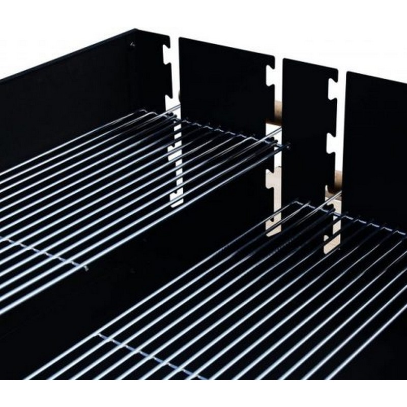 Portable Outdoor BBQ Grill Charcoal Grill Rack Smoker Wheels NY Store