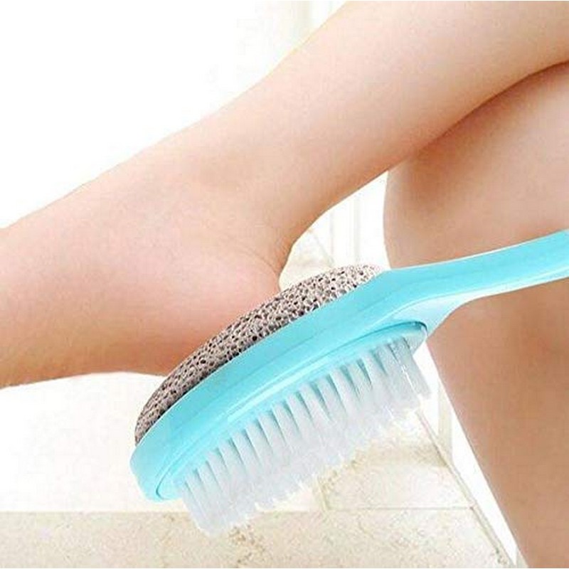 4 In 1 Multi-Use Pedicure Scrubber (Cleanse, Scrub, File And Buff) Pedicure Tool