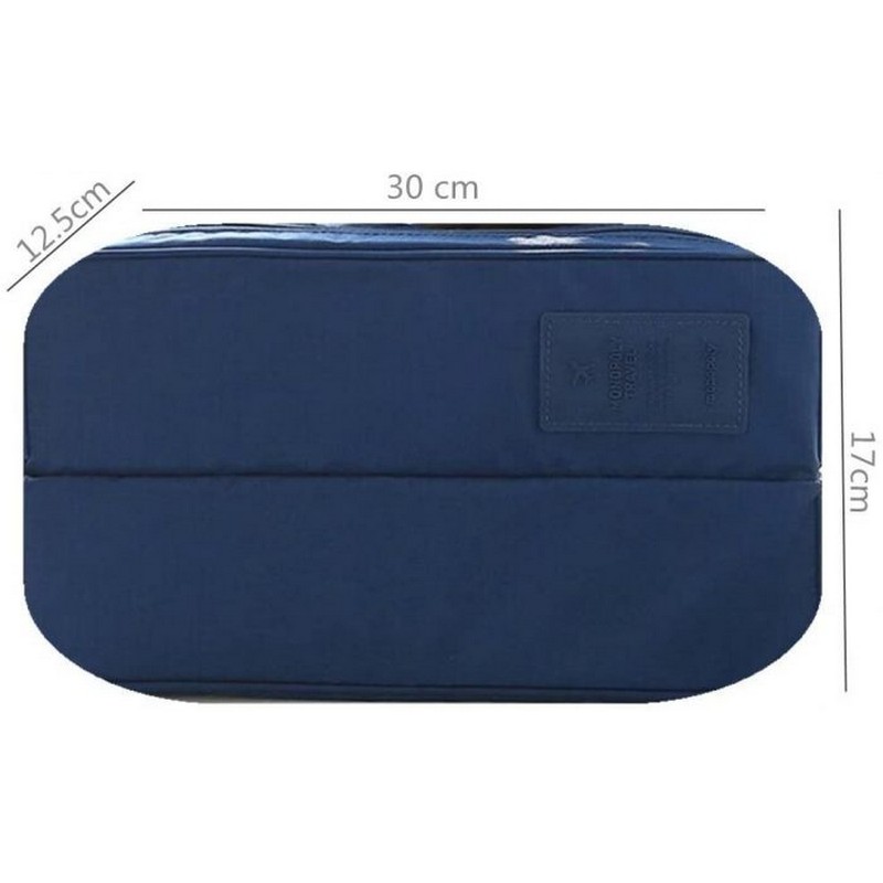 Divided Pouch Makeup Organizer Travel Zipper Organizer Bag NY Store