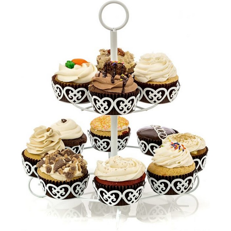 Cup Cake Stand 12pcs Canopy Style
