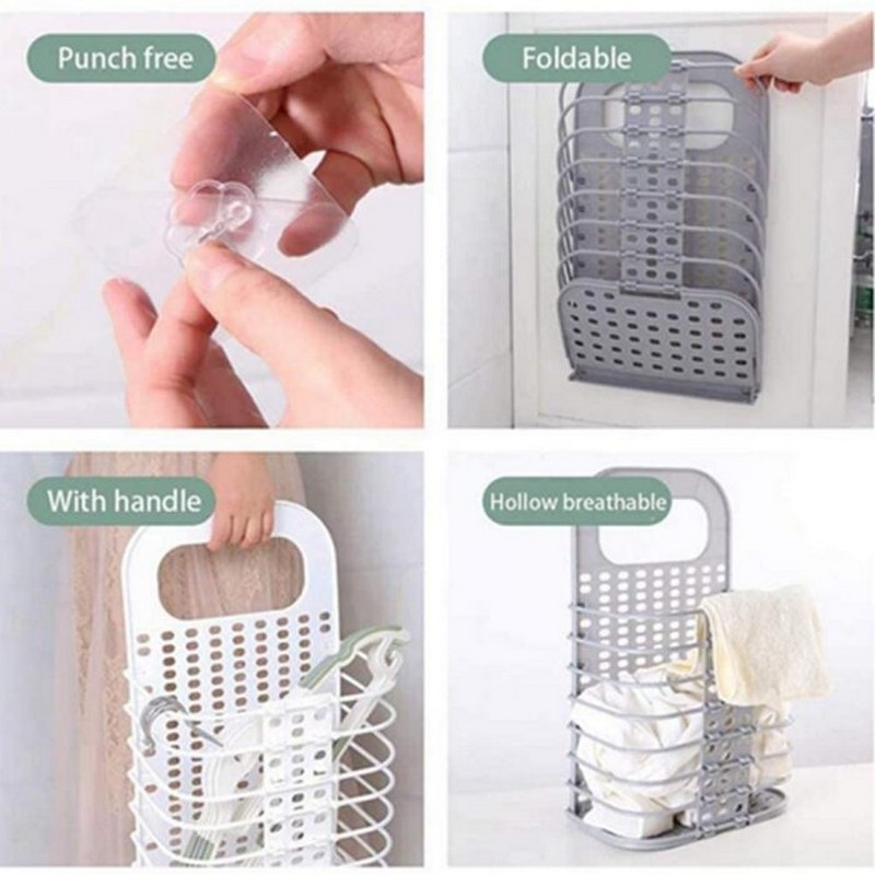 Multifunctional Storage Basket Wall Hanging Foldable Basket NY Store multifunctional-storage-basket-wall-hanging-foldable-basket-ny-store