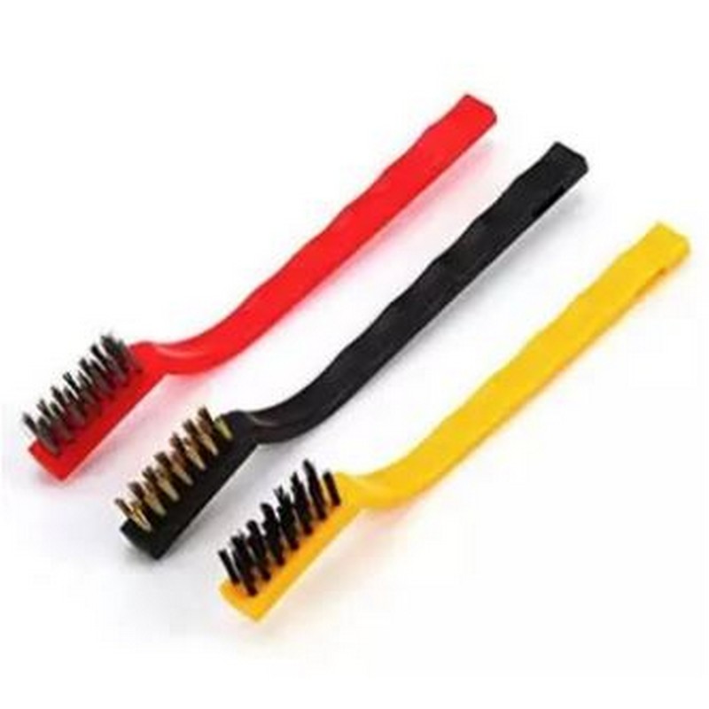 Wire Brush Kitchen Tool Set Of 3 Cleaning Brushes Car Kitchen Gas Stove Cleaning Tool