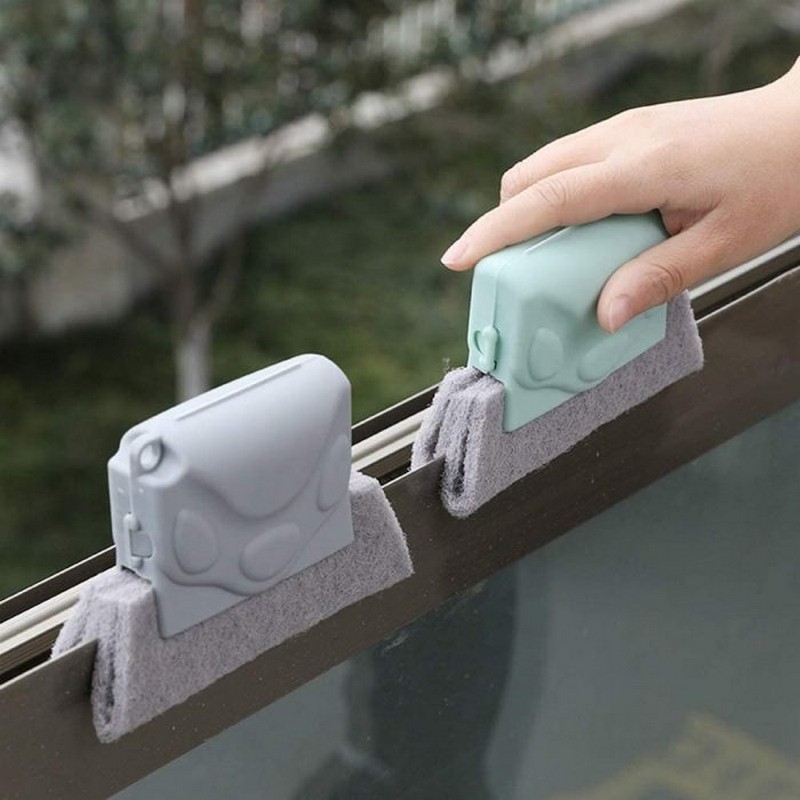 Pack of 2 Window Corner Brush Gap Cleaning Brush Cleaning Products Tools