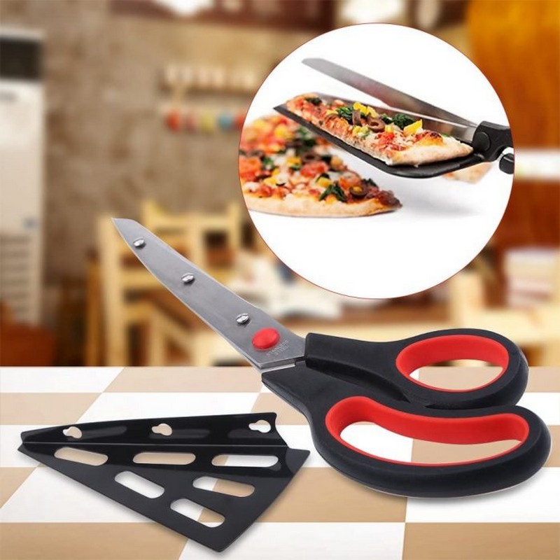 Pizza Scissor With Slicer Pizza Cutter Scissor NY Store