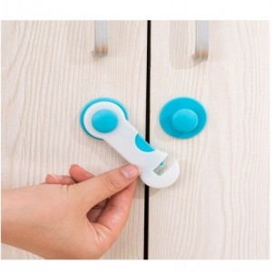 (Pack of 2) Child Security Kids Box Drawer Cupboard Wardrobe Door Fridge Safety Lock