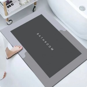 Bath Mat, Water Absorbent Non-Slip Bath Mat Large Size