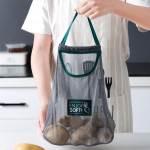 Household Wall Hanging storage Net Bag, Multipurpose Breathable Fruit And Vegetable Bag