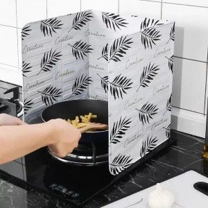 Kitchen Oil Splash Guard Cooking Frying Oil Splashing Protection Gas Stove