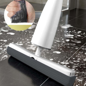 Self Wrining Mop for Floor Cleaning Sponge Mop Self Squeeze Dry & Wet Sponge Mops