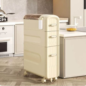 Multifunctional Bathroom/Laundry/Bedroom/Kitchen Organizer Side Corner Unit, Floor Cabinet