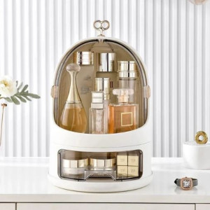 Makeup Storage Organizer, Makeup Holder Organizer, 360° Rotating Makeup Organizer
