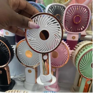 USB Rechargeable Portable Mini Handheld Fan Mini Fan with 3 Speeds