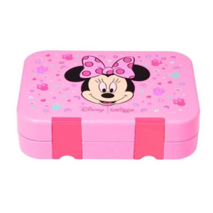 Amazing Smiggle 4 Compartment Bento Lunch Box Minnie Mouse for Kids