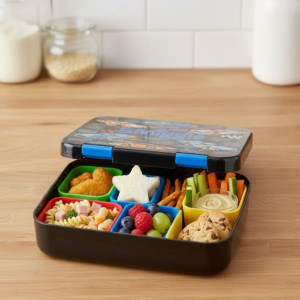 Smiggle - Kids' Racing Car 4 Compartment Bento Lunch Box